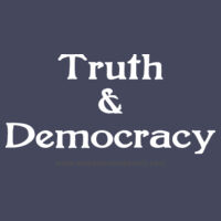 Truth & Democracy - Adult Design