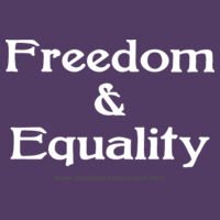 Freedom & Equality - Adult Design