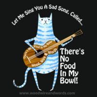 There's No Food In My Bowl - Adult 2 Hoodie - Let Me Sing You A Sad Song, Called... Design