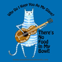 There's No Food In My Bowl - Adult 5B Hoodie - Why Do I Keep You As My Slave? Design