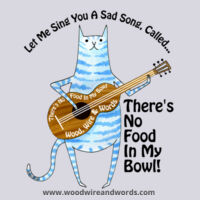 There's No Food In My Bowl/BOWL! - Adult 2D Hoodie - Let Me Sing You A Sad Song, Called... - Front & Back Design
