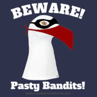Pasty Bandit Gull 01 - Adult - Beware! Light Text Design