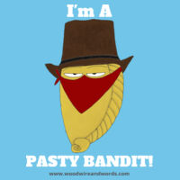 Pasty Bandit 02 - Adult - I'm A PB Light Text Design