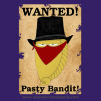 Pasty Bandit 01 - Adult - Wanted Pasty Bandit! Design