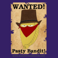 Pasty Bandit 02 - Adult - Wanted Pasty Bandit! Design