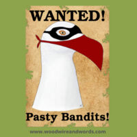 Pasty Bandit Gull 01 - Adult - Wanted Pasty Bandits! Design