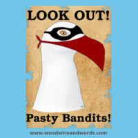 Pasty Bandit Gull 01 - Adult - WP Look Out! Pasty Bandits! Design