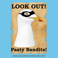 Pasty Bandit Gull 02 - Adult - WP Look Out! Pasty Bandits! Design