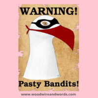 Pasty Bandit Gull 01 - Adult - WP Warning! Pasty Bandits! Design