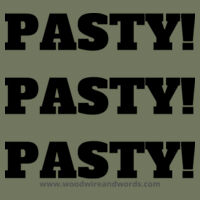 Pasty Pasty Pasty - Adult - Dark Text Design