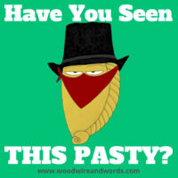 Pasty Bandit 01 - Youth - Have You Seen This Pasty Bandit? Light Text Design