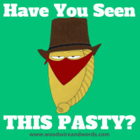 Pasty Bandit 02 - Youth - Have You Seen This Pasty Bandit? Light Text Design