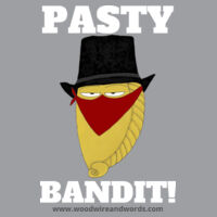 Pasty Bandit 01 - Adult Women's V-Neck - PB Light Text Design