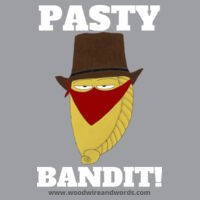 Pasty Bandit 02 - Adult Women's V-Neck - PB Light Text Design