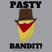 Pasty Bandit 02 - Adult Women's V-Neck - PB Dark Text Design