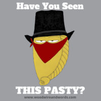Pasty Bandit 01 - Adult Women's V-Neck - Have You Seen This Pasty? Light Text Design