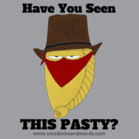 Pasty Bandit 02 - Adult Women's V-Neck - Have You Seen This Pasty? Dark Text Design