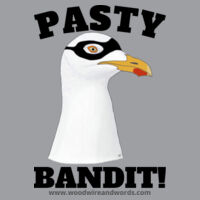 Pasty Bandit Gull 02 - Adult Women's V-Neck - PB Dark Text Design