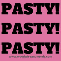 Past Pasty Pasty - Adult Women's V-Neck - Dark Text Design
