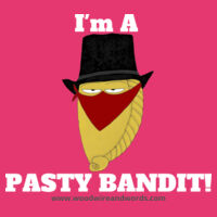 Pasty Bandit 01 - Adult Hoodie - I'm A PB Light Text Design