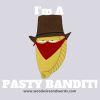 Pasty Bandit 02 - Adult Hoodie - I'm A PB Light Text Design