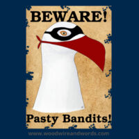 Pasty Bandit Gull 01 - Adult Hoodie - WP Beware Pasty Bandits! Design