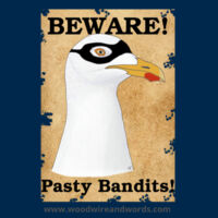 Pasty Bandit Gull 02 - Adult Hoodie - WP Beware Pasty Bandits! Design