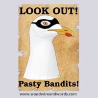 Pasty Bandit Gull 02 - Adult Hoodie - WP Look Out! Pasty Bandits! Design
