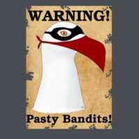 Pasty Bandit Gull 01 - Adult Hoodie - WP Warning! Pasty Bandits! Design