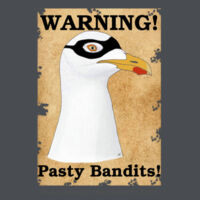 Pasty Bandit Gull 02 - Adult Hoodie - WP Warning! Pasty Bandits! Design