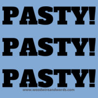 Pasty Pasty Pasty - Adult Hoodie - Dark Text Design