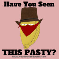 Pasty Bandit 02 - Child Hoodie - Have You Seen This Pasty? Dark Text Design