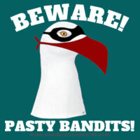 Pasty Bandit Gull 01 - Child Hoodie - Beware! Light Text Design