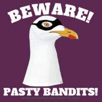 Pasty Bandit Gull 02 - Child Hoodie - Beware! Light Text Design
