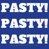 Pasty Pasty Pasty - Child Hoodie - Light Text Design