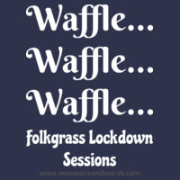 Folkgrass Lockdown Sessions - Waffle! - Light Text Design