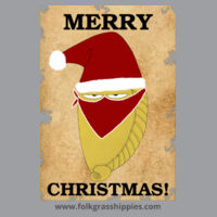 Pasty Bandit Christmas - Adult Women's V-Neck - Merry Christmas Design