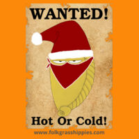 Pasty Bandit Christmas - Children's Hoodie - Wanted Hot Or Cold Design
