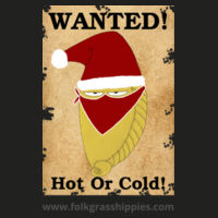Pasty Bandit Christmas Tote Bag - Wanted Hot Or Cold Design
