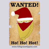 Pasty Bandit Christmas - Adult Hoodie - Wanted Ho! Ho! Hot! Design