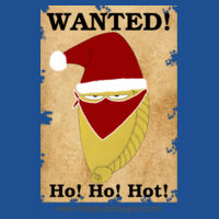 Pasty Bandit Christmas - Adult Women's V-Neck - Wanted Ho! Ho! Hot! Design