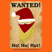 Pasty Bandit Christmas - Youth - Wanted Ho! Ho! Hot! Design