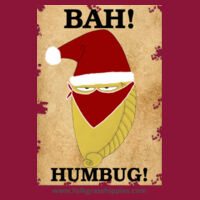 Pasty Bandit Christmas - Adult T-Shirt - Bah Humbug! Poster Design