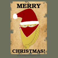 Pasty Bandit Santa Merry Christmas Design