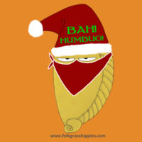 Bah Humbug Pasty Bandit Santa Sweatshirt Design