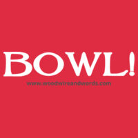 BOWL! Youth Light Text Design