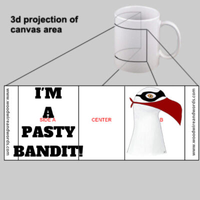 Pasty Bandit Gull 01 - I'm A Pasty Bandit Thumbnail