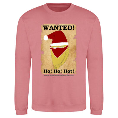 Pasty Bandit Santa Ho Ho Hot Sweatshirt Thumbnail